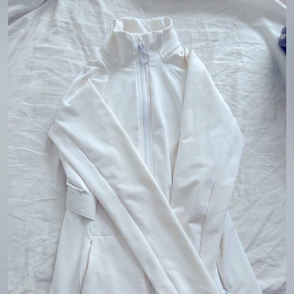 Fabletics Trinity Cold Performance Jacket- White - image 5